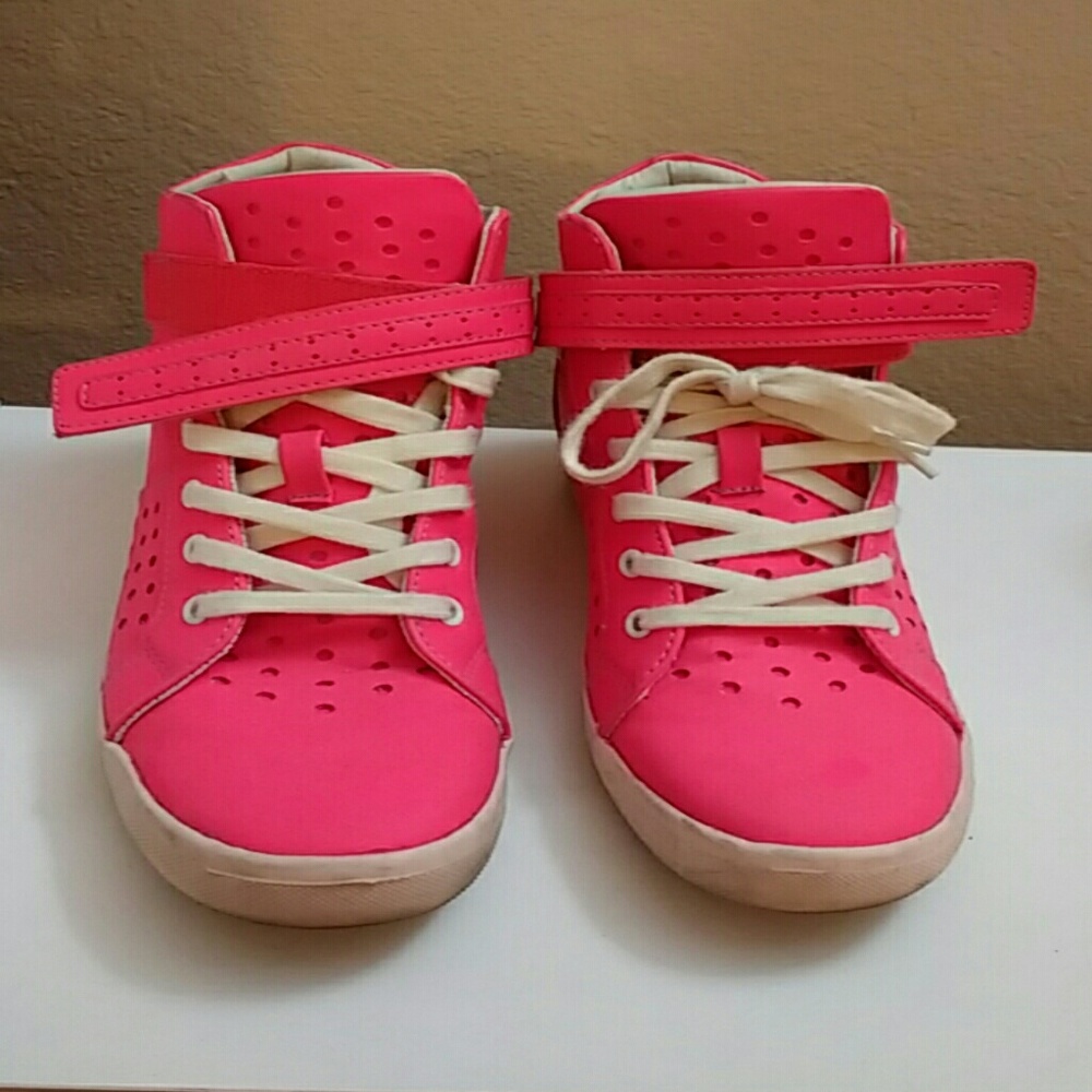 Pink boots